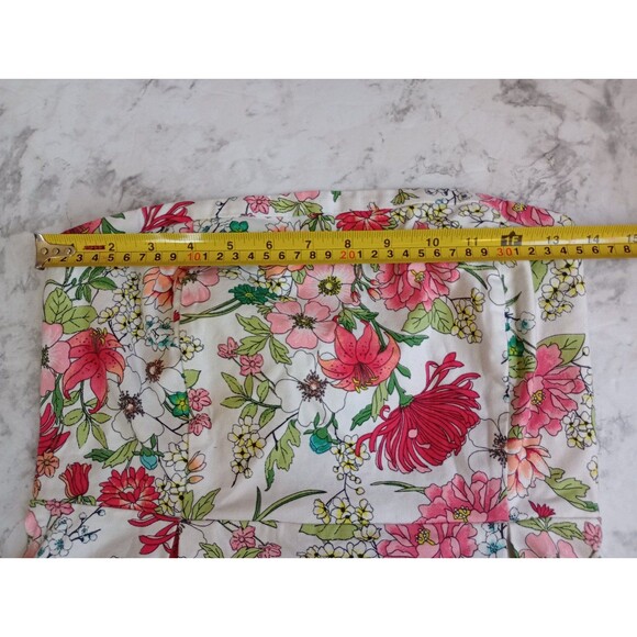 Old Navy Cotton Sleeveless White Floral Dress Size 8 - Picture 12 of 12